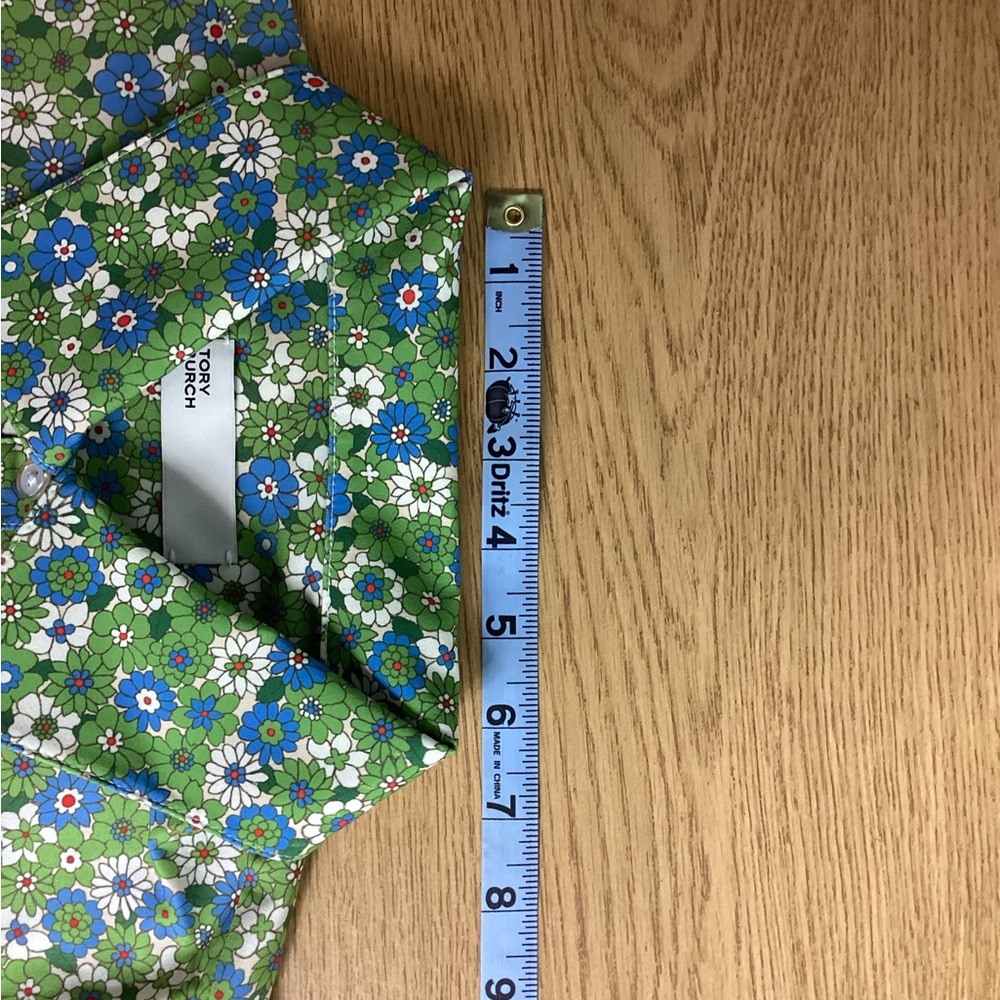 NWT Tory Burch Vintage Bouquet Printed Performance Pleated Golf Dress; Size: S - Picture 12 of 15